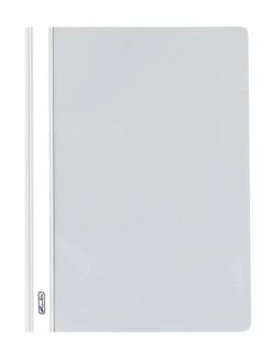 Herlitz Chemise à Lamelles - A4 - En Film PP - Gris