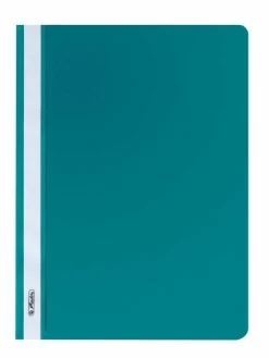 Herlitz Chemise à Lamelles - A4 - En Film PP - Turquoise