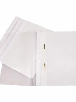 ProOFFICE Chemise à Lamelles - A4 - Film PP - Blanc