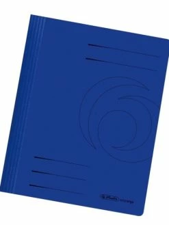 Herlitz Chemise à Lamelles "Easyorga - A4 - Bleu