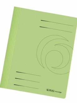 Herlitz Chemise à Lamelles "Easyorga - A4 - Vert Clair