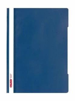 Herlitz Chemise à Lamelles "Quality" - A4 - Film PP - Bleu