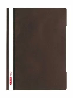 Herlitz Chemise à Lamelles "Quality" - A4 - Film PP - Marron