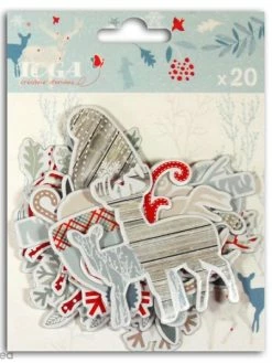 Draeger By Toga Chipboard Solstice D'hiver En Carton - 20 Formes