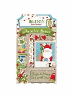 Chipboards 3D Noël – Dear Santa - Bo Bunny