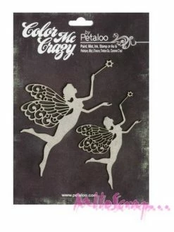 Chipboards Fées - Petaloo - 2 Pièces
