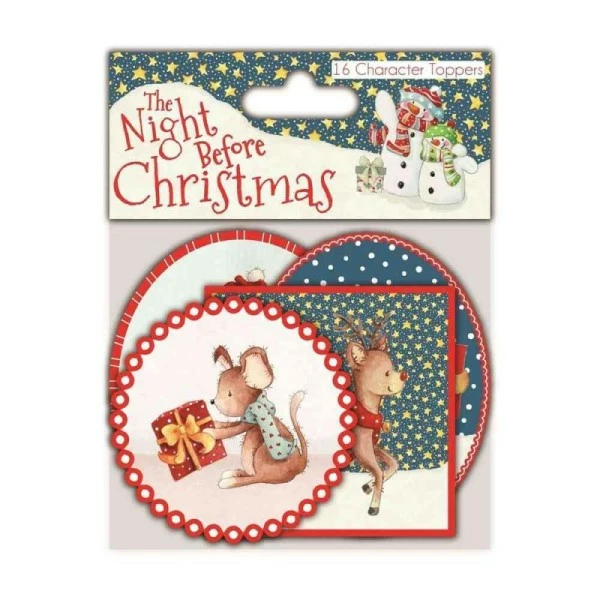 Chipboards / Toppers Noël - The Night Before Christmas - Helz Cuppleditch 1 Chipboards / Toppers Noël - The Night Before Christmas - Helz Cuppleditch