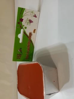 Laminedor Cire Dure à Cacheter Rouge , 250 Grammes