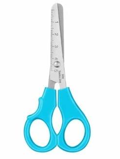 JPC Créations Ciseaux Bouts Ronds "Enzo" - 12 Cm - Couleur Aléatoire