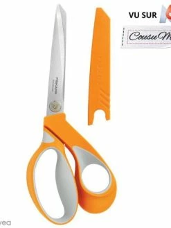 Ciseaux Couture Tissu Fiskars - Softgrip RazorEdge - 23 Cm