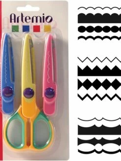 Artemio Ciseaux Cranteurs à Lames Interchangeables Paloma X3