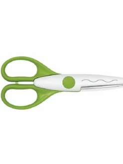 Wedo Ciseaux Cranteurs, Découpe Vagues, Vert