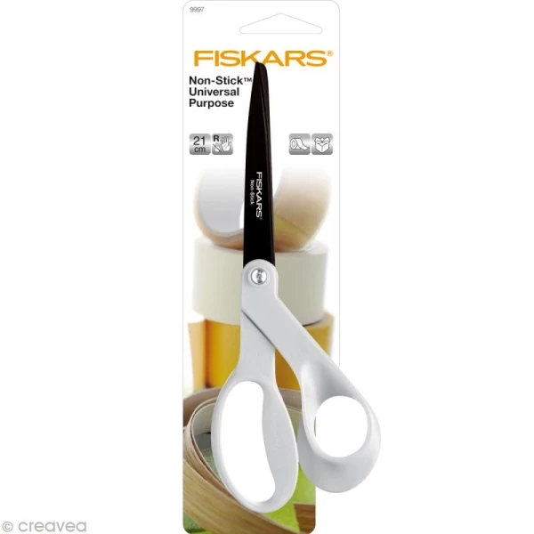 Fiskars Ciseaux Universels Anti-adhésifs 21 Cm 5 Fiskars Ciseaux Universels Anti-adhésifs 21 Cm – Image 5