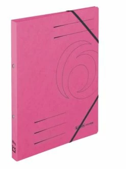Classeur 2 Anneaux "Easyorga" - A4 - Fuchsia - Herlitz