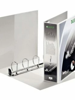 Leitz Classeur 4 Anneaux "SoftClick" - A4+ - D79 Mm - Blanc