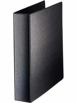 Leitz Classeur à Anneaux Premium, A4, Extra Large, D63 - Noir