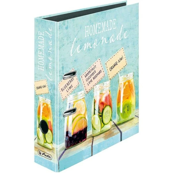 Herlitz Classeur à Levier "maX.file" - A4 - 80 Mm - Limonade 1 Herlitz Classeur à Levier "maX.file" - A4 - 80 Mm - Limonade