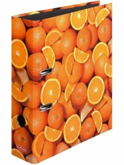 Herlitz Classeur à Levier "maX.file" - A4 - 80 Mm - Orange