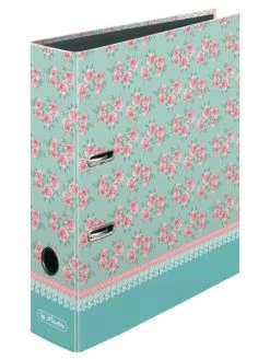 Herlitz Classeur à Levier "maX.file" - A4 - 80 Mm - Roses