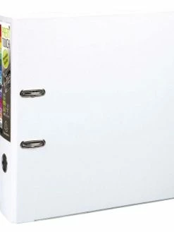 Exacompta Classeur à Levier PP "Premium" - A4+ - 80 Mm - Blanc