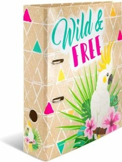 Herma Classeur à Levier "Tropical" - A4 - 70 Mm - Cacatoés