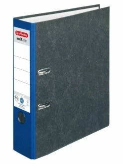 Herlitz Classeur "maX.file Nature" - A4 - D80mm - Par 20 - Bleu