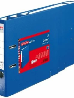 Herlitz Classeur "MaX.file Protect" - A4 - Dos 50 Mm - Bleu