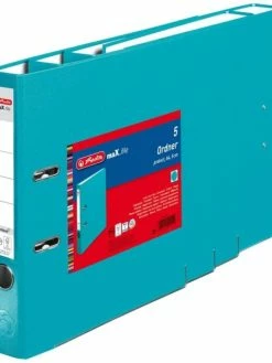 Herlitz Classeur "MaX.file Protect" - A4 - Dos 50 Mm - Turquoise