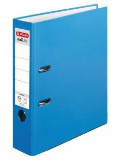 Herlitz Classeur "maX.file Protect" A4 - Dos : 80 Mm - Aqua