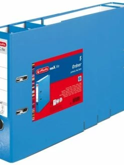 Herlitz Classeur "MaX.file Protect" - A4 - Dos 80 Mm - Aqua