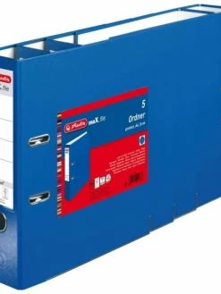 Herlitz Classeur "MaX.file Protect" - A4 - Dos 80 Mm - Bleu