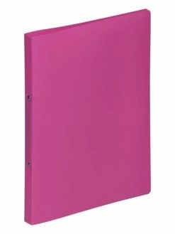 Classeur Souple A4 - 25 Mm - Rose Foncé - Pagna