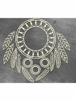 FABRIKA DECORU Clipboard, Embellissement Carton Fabrika Décoru DREAMCATCHER 364