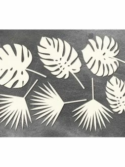 FABRIKA DECORU Clipboard, Embellissement Carton Fabrika Décoru FEUILLE TROPICALE 554