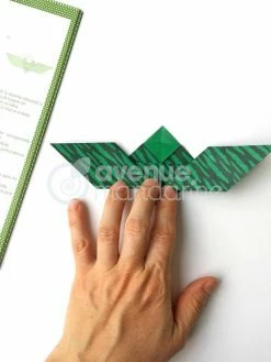 Avenue Mandarine Coffret Créatif Origami - Dinosaures - 40 Feuilles -V-Zug shop coffret creatif origami dinosaures 40 feuilles p 4