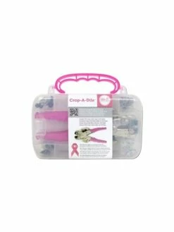 We R Memory Keepers Coffret CROP A DILE Rose + 100 Oeillets