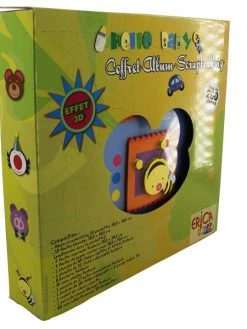 Erica Coffret Naissance Album Scrapbooking - Abeille