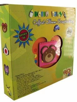 Erica Coffret Naissance Album Scrapbooking - Ours