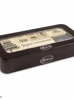 Aladine Coffret Tampons En Bois - Anniversaire - 9 Tampons Et 1 Encreur -V-Zug shop coffret tampons en bois anniversaire 9 tampons et 1 encreur p 4