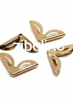 Zibuline Coins Métal - Ajourés Arrondis Rosés