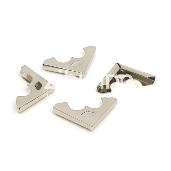 Zibuline Coins Métal - Fantaisie Argentés 1 Zibuline Coins Métal - Fantaisie Argentés