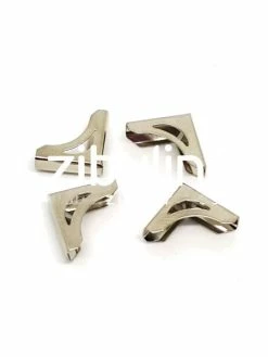 Zibuline Coins Métal - Mini Ajourés Argentés