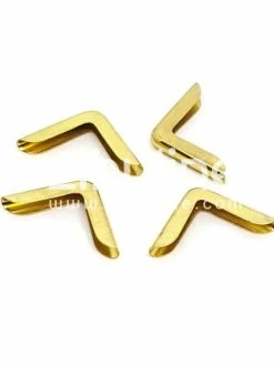 Zibuline Coins Métal - Simples Fins Dorés