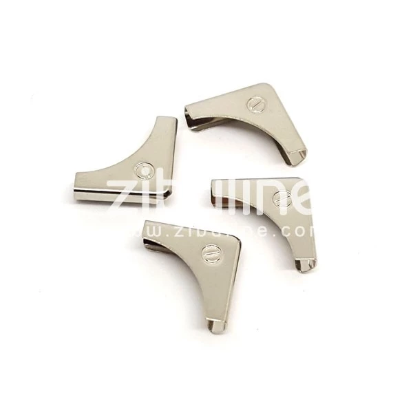 Zibuline Coins Métal - Vis Gravée" Argentés" 1 Zibuline Coins Métal - Vis Gravée" Argentés"