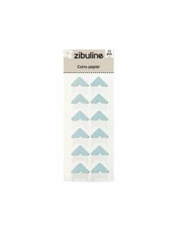 Zibuline Coins Papier - Bleu