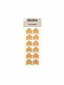 Zibuline Coins Papier - Kraft
