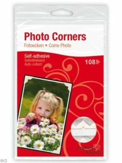 Scrapbook Adhesives Coins Photos Autocollants Ivoires - 108 Pièces