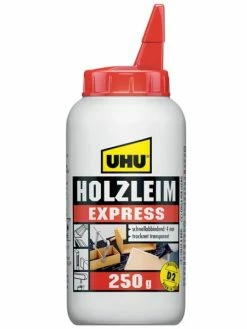 UHU® Colle à Bois Express D2, Sans Solvant, 250 G En Flacon