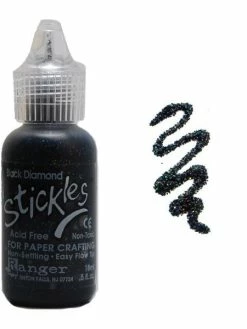 Ranger Colle à Paillettes Stickles Diamant Noir