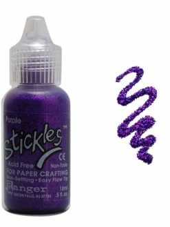 Ranger Colle à Paillettes Stickles Violet